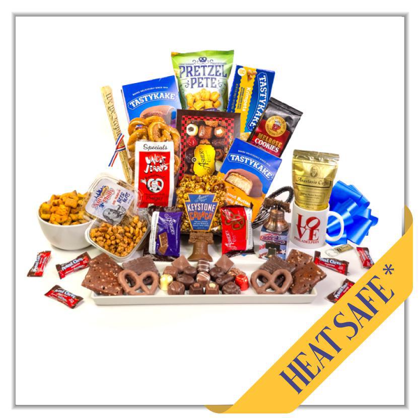 CITY OF BROTHERLY LOVE BASKET - HEAT SAFE