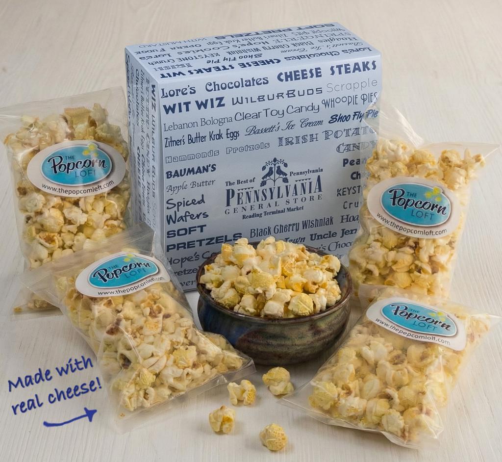 Popcorn Loft's White Cheddar Gift Box