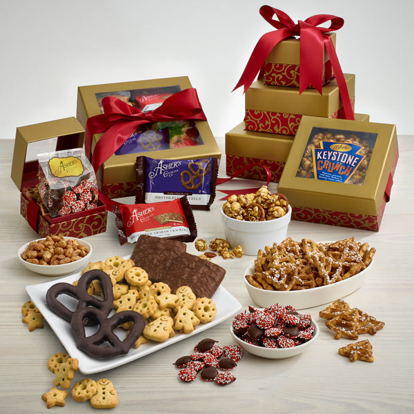 PENNSYLVANIA HOLIDAY SNACK TOWER