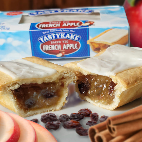 TASTYKAKE FRENCH APPLE PIES 8 COUNT BOX