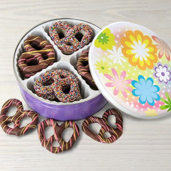 SPRING CHOCOLATE PRETZEL COLLECTION