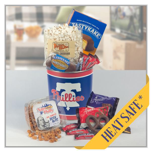 PHILLIES SNACK TIN - HEAT SAFE