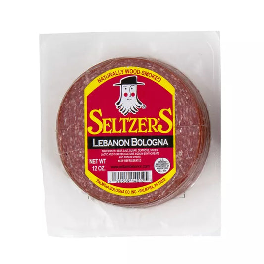 SELTZER'S ORIGINAL SLICED BOLOGNA, 12 OZ.