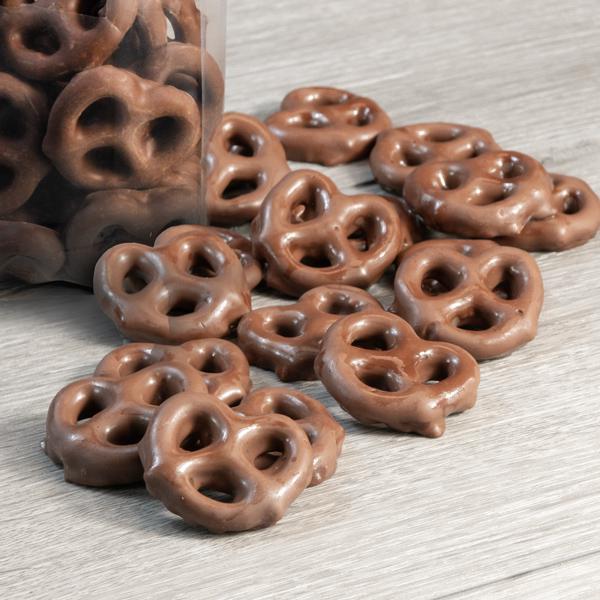 Mini Chocolate Covered Pretzels