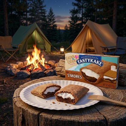 TASTYKAKE S'MORES PIES 8 COUNT BOX
