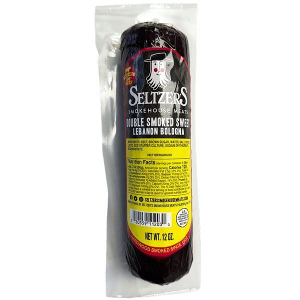 SELTZER'S DOUBLE SMOKED LEBANON BOLOGNA , 12 oz