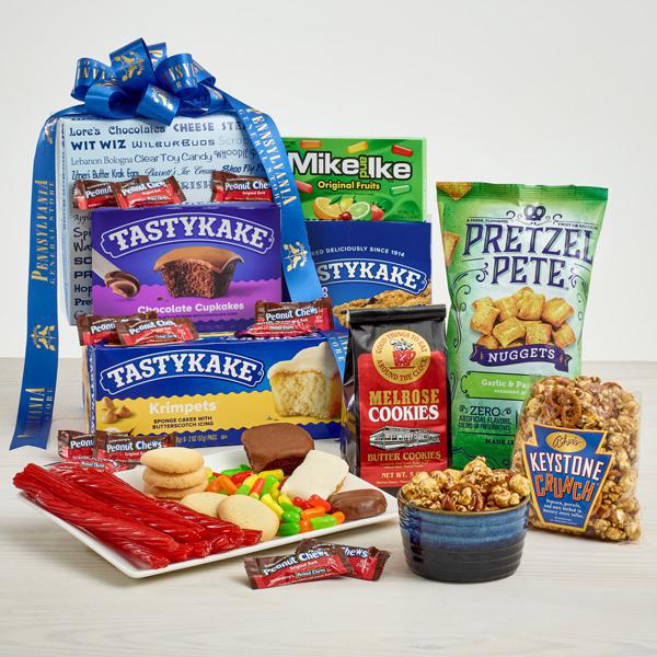 DELUXE PHILLY TOWER OF TREATS - HEAT SAFE