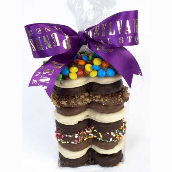 CHOCOLATE PRETZEL BAG 12 PC