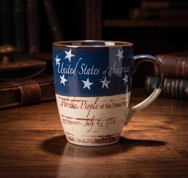 USA 2-Tone Mug, 20 oz