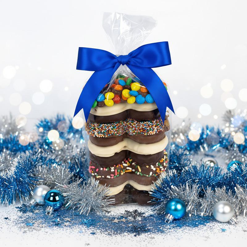 CHOCOLATE PRETZEL BAG 12 PC