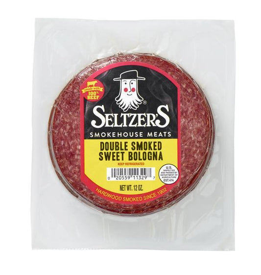 DBL SMOKED SWEET SLICED BOLOGNA, 12 OZ.