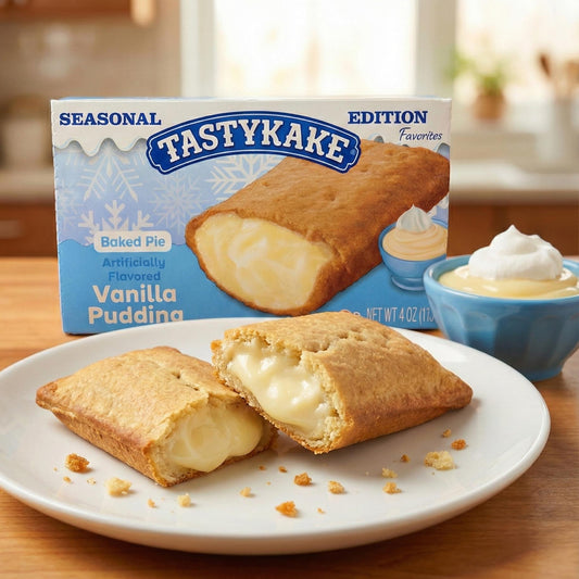 TASTYKAKE VANILLA PUDDING 8 COUNT BOX