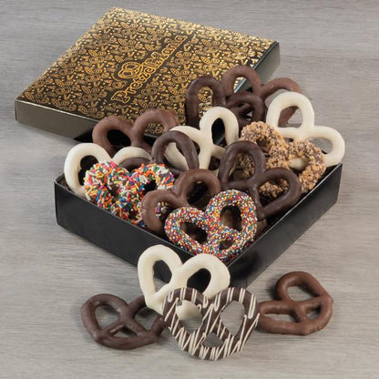 CHOCOLATE COVERED PRETZEL BOX DELUXE