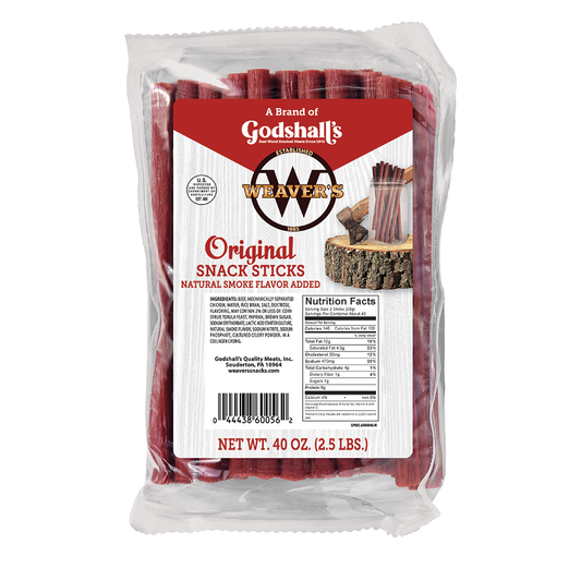 WEAVER'S ORIGINAL SNACK STICKS - 2.5 LBS