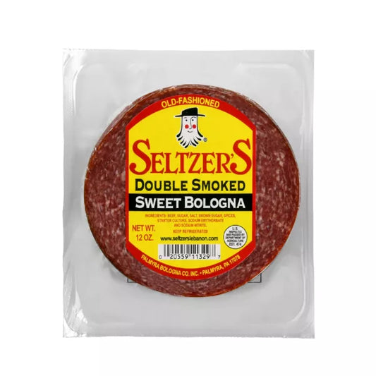 SELTZERS DBL SMOKED SWEET SLICED BOLOGNA, 12 OZ.