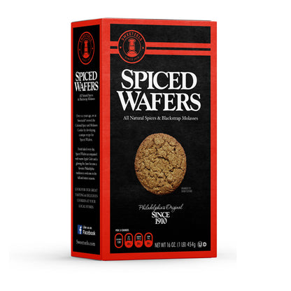 SWEETZELS SPICED WAFERS, 16 OZ