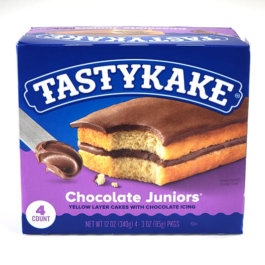 TASTYKAKE CHOCOLATE JUNIORS, BOX