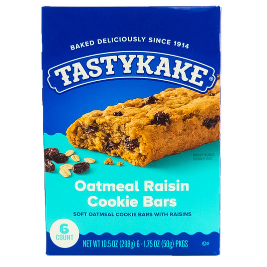 TASTYKAKE OATMEAL RAISIN, BOX