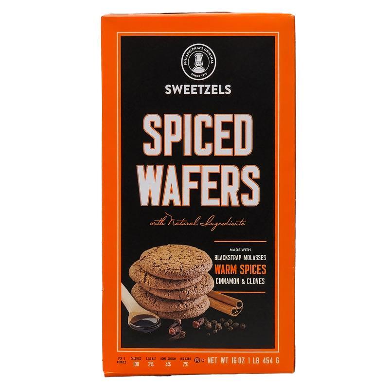 SWEETZELS SPICED WAFERS, 16 OZ