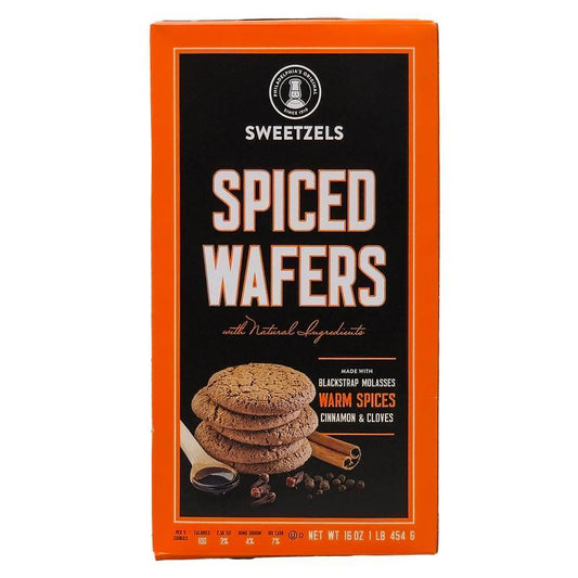 SWEETZELS SPICED WAFERS, 16 OZ