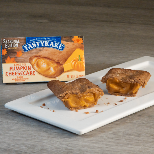 TASTYKAKE PUMPKIN CHEESECAKE PIES 8 COUNT BOX