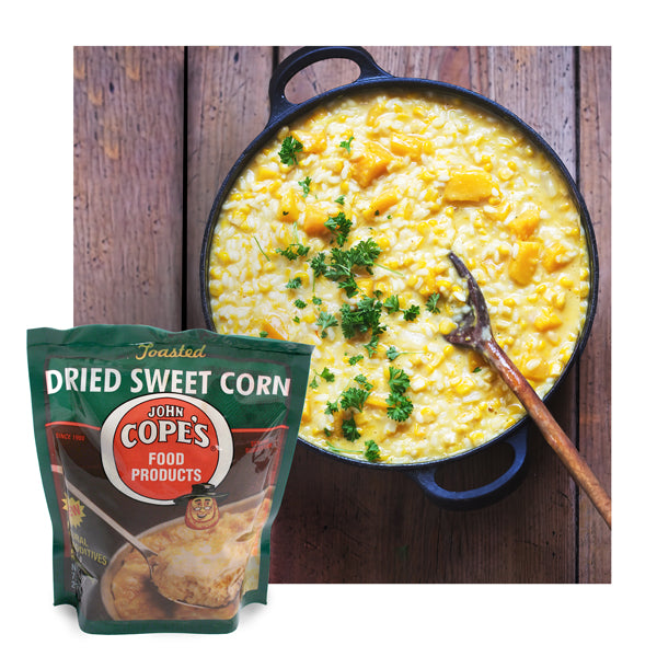 JOHN COPE'S DRIED SWEET CORN, 3 PK