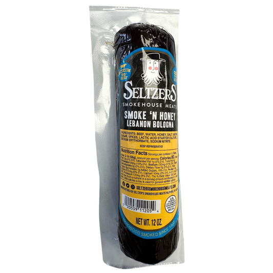SELTZER'S SMOKE & HONEY LEBANON BOLOGNA , 12 oz