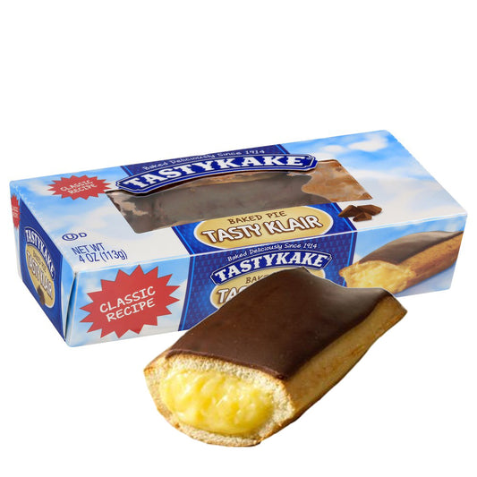 TASTYKAKE PIES TASTYKLAIR 8 COUNT BOX